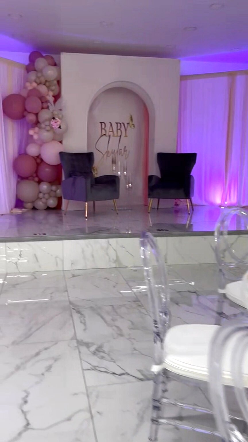 A styled event tablescape at The Hope